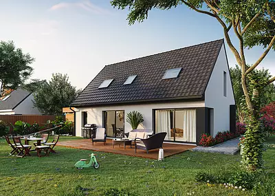 Maison neuve, 107,28 m²