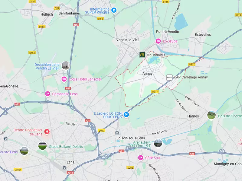 Terrain à bâtir, 535 m² - Annay (62880)