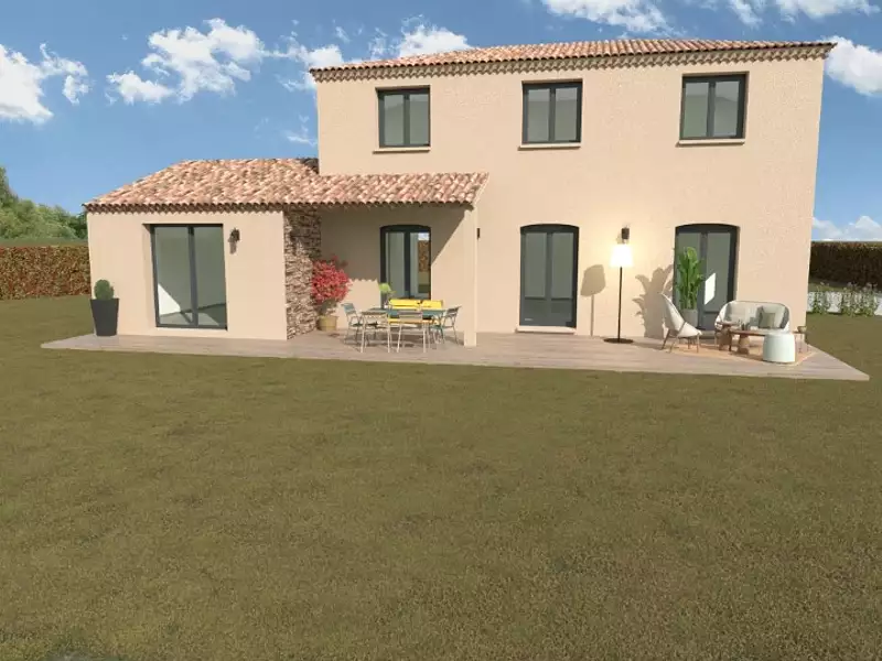 Maison neuve, 110 m² - Tourrettes (83440)