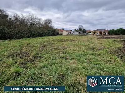 Terrain à bâtir, 600 m²