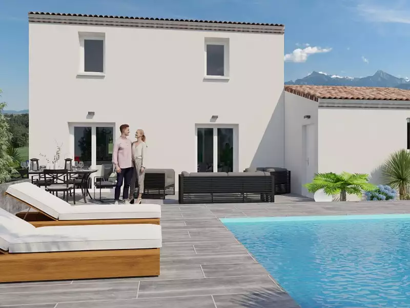 Maison neuve, 73 m² - Pierrelatte (26700)