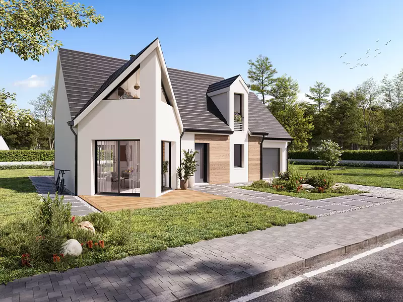 Maison neuve, 110,01 m² - Mézy-sur-Seine (78250)