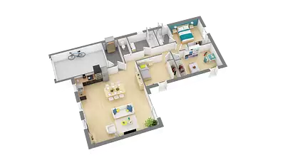 Maison neuve, 91 m²