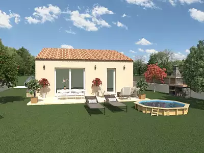 Maison neuve, 70 m²