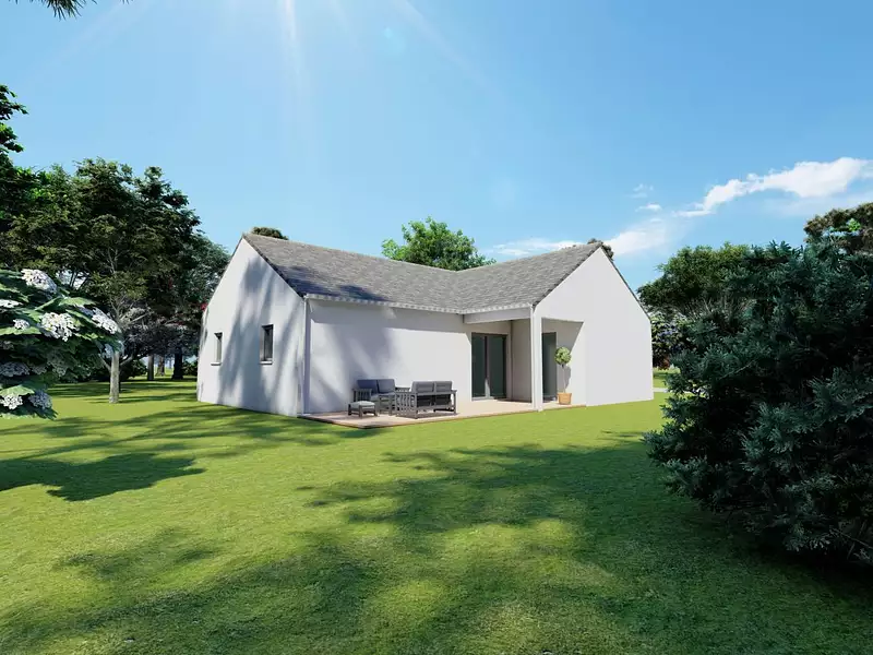 Maison neuve, 78 m² - Saint-Grégoire (35760)