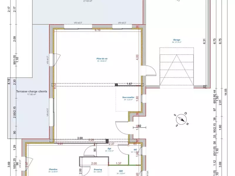Maison neuve, 115 m² - Saint-Hymer (14130)
