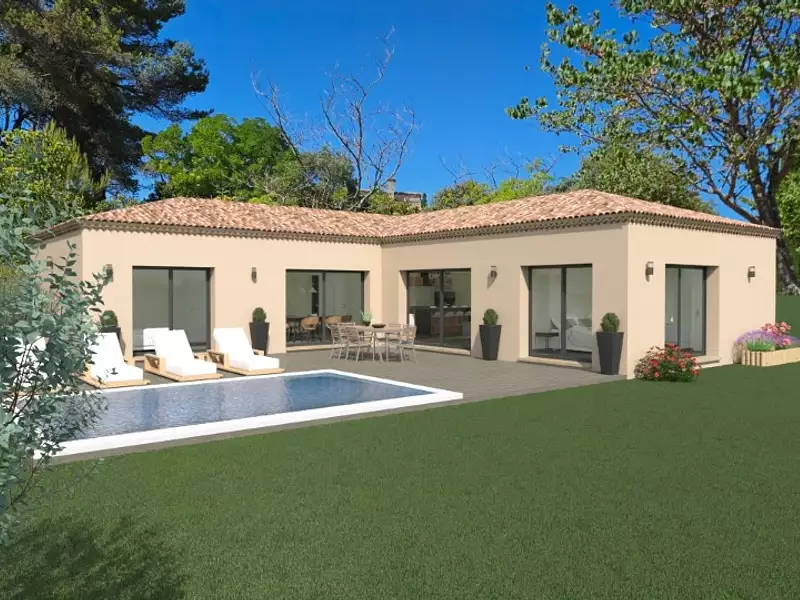 Maison neuve, 137 m² - La Bastidonne (84120)