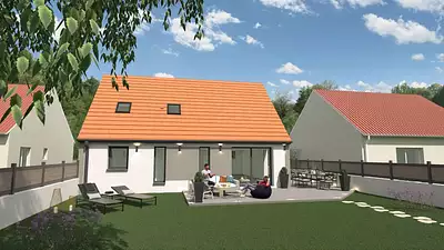Maison neuve, 90 m²