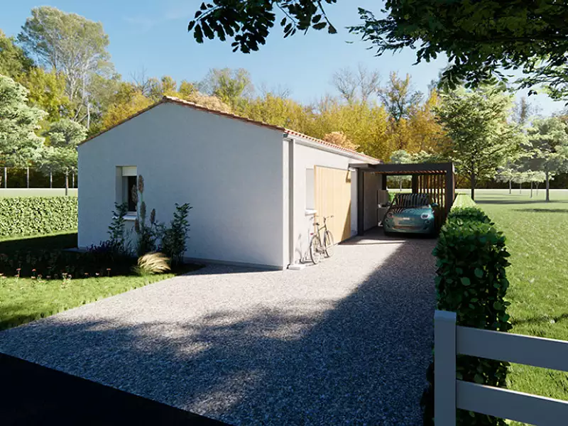 Maison neuve, 50 m² - Sainte-Hermine (85210)