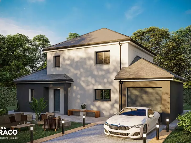 Maison neuve, 120 m² - Fontenay-Mauvoisin (78200)