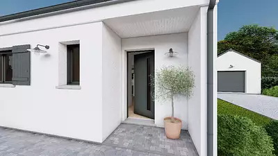 Maison neuve, 90 m²