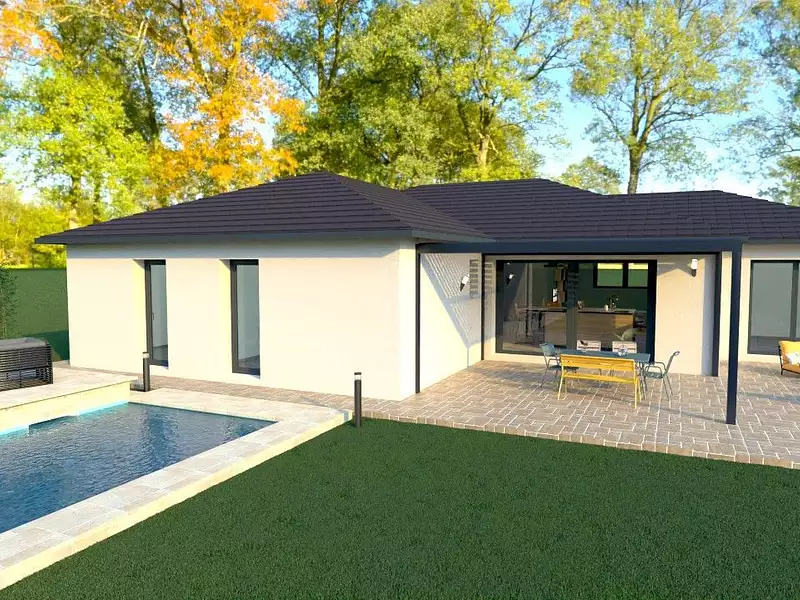 Maison neuve, 100 m² - Roussillon (38150)