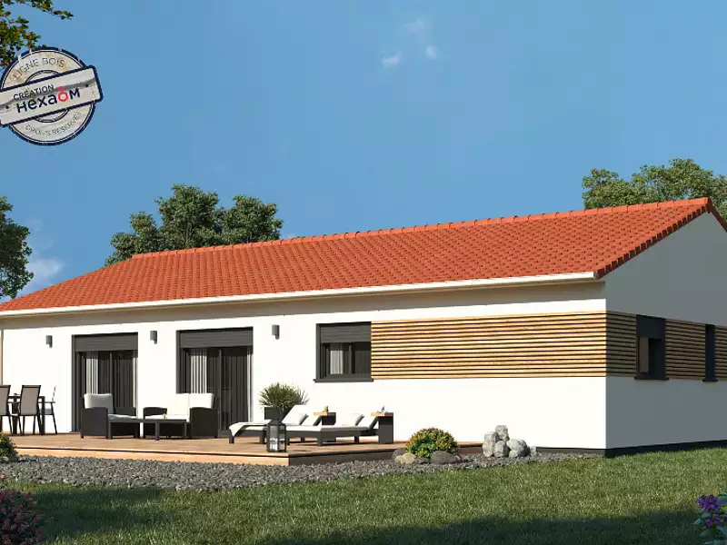 Maison neuve, 104 m² - Annebault (14430)