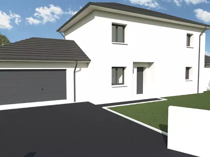 Maison neuve, 110 m² - Romagnieu (38480)