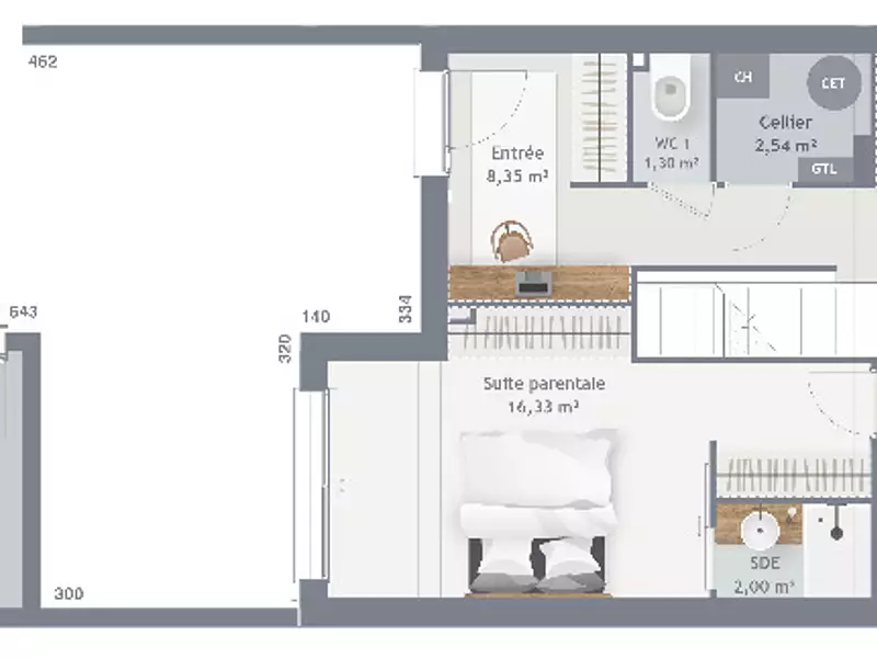 Maison neuve, 100 m² - Houilles (78800)