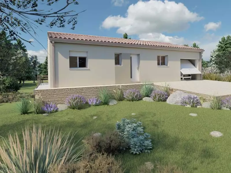 Maison neuve, 80 m² - Saint-Georges-de-Didonne (17110)