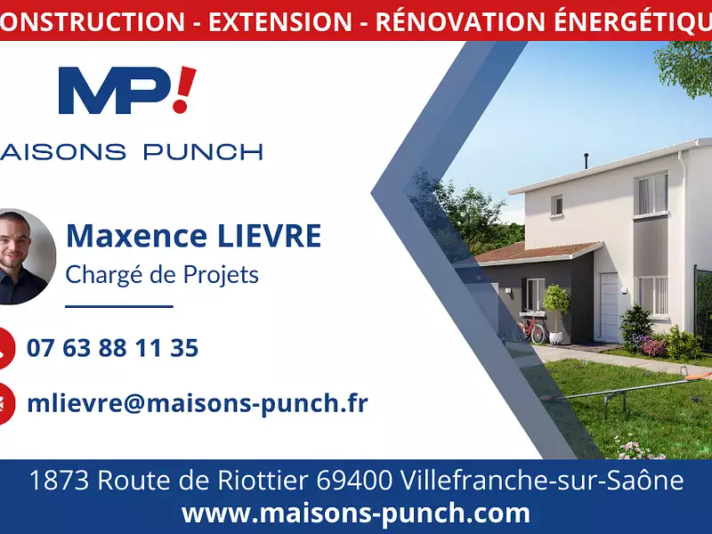 Maison neuve, 104 m² - L'Arbresle (69210)
