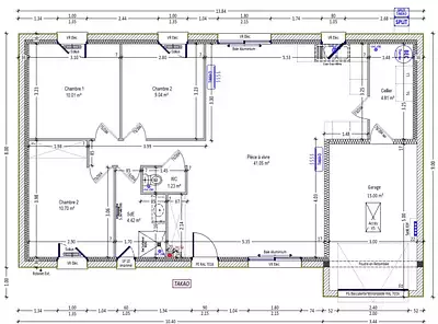 Maison neuve, 85 m²