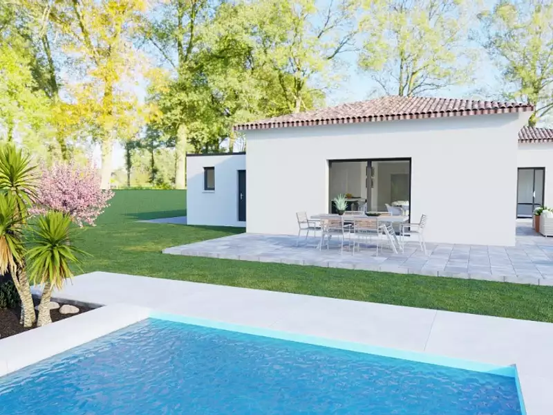 Maison neuve, 120 m² - Aouste-sur-Sye (26400)
