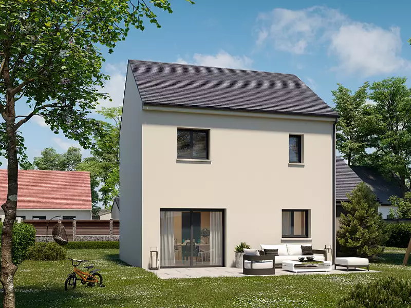 Maison neuve, 78 m² - Les Villages Vovéens (28150)