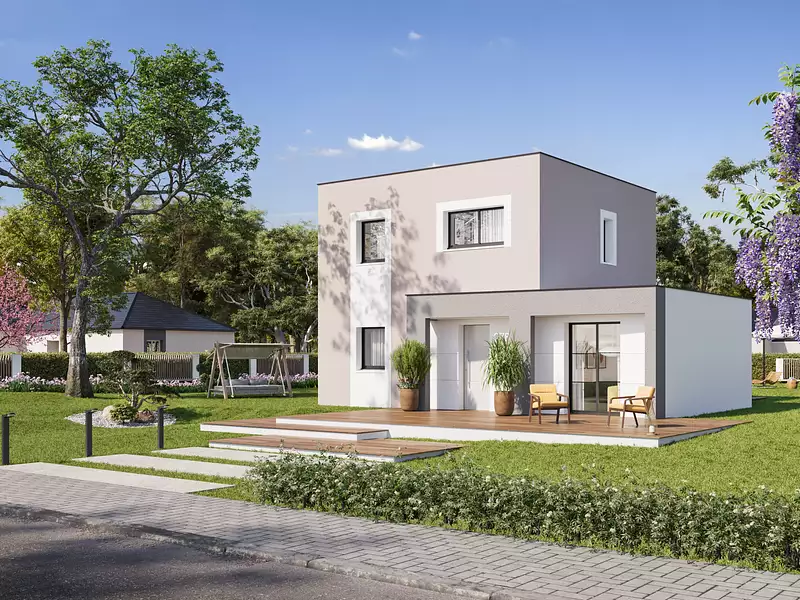 Maison neuve, 90,63 m² - Déville-lès-Rouen (76250)