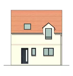 Maison neuve, 71 m²