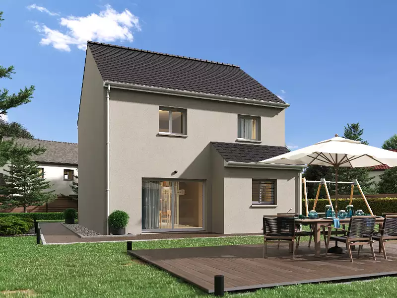 Maison neuve, 96 m² - Les Villages Vovéens (28150)