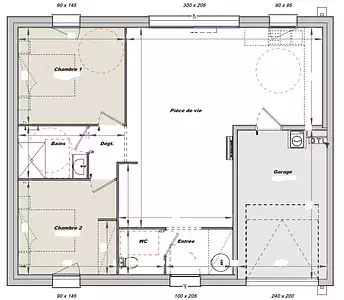 Maison neuve, 84 m²