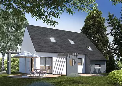 Maison neuve, 92,05 m²
