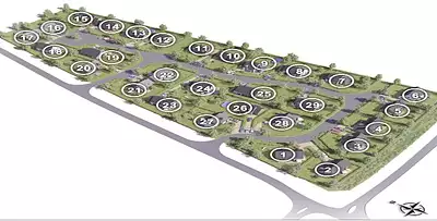 Terrain à bâtir, 720 m²