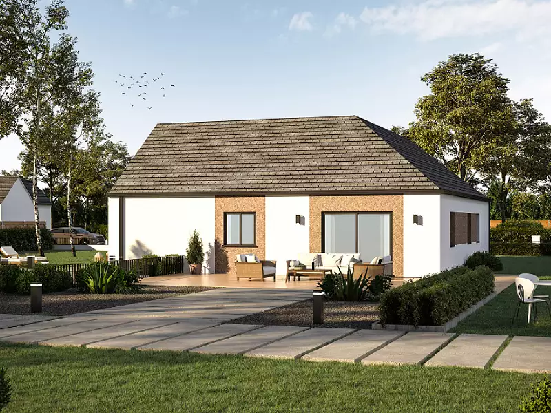 Maison neuve, 85 m² - Belz (56550)