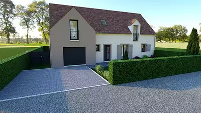 Maison neuve, 102,37 m²