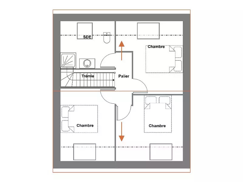 Maison neuve, 111 m² - Bain-de-Bretagne (35470)