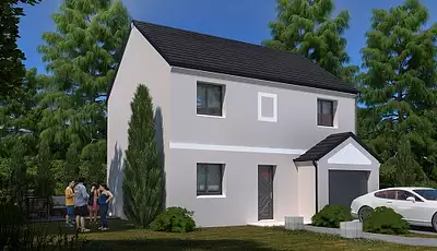 Maison neuve, 85,58 m²