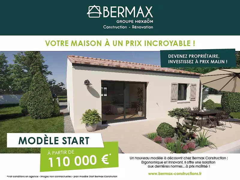 Maison neuve, 60 m² - Saint-Georges-de-Didonne (17110)