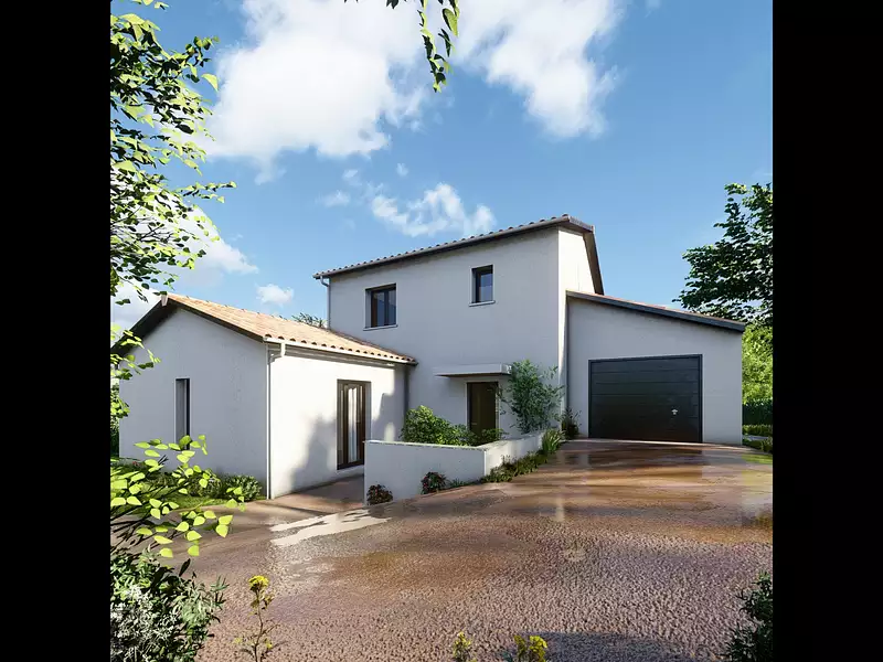 Maison neuve, 100 m² - Crêches-sur-Saône (71680)