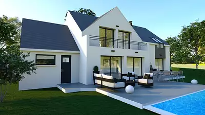 Maison neuve, 90 m²