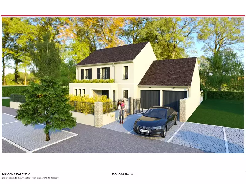 Maison neuve, 150 m² - Salins (77148)