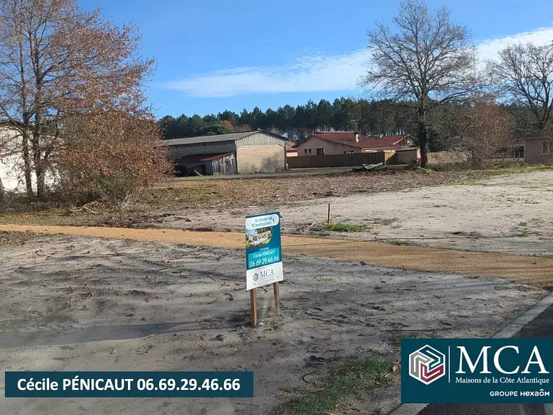 Terrain à bâtir, 602 m² - Morcenx-la-Nouvelle (40110)