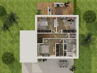 Maison neuve, 98 m²