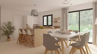 Maison neuve, 90 m²