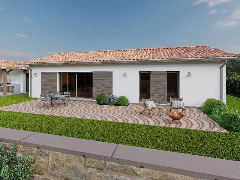 Maison neuve, 100 m² - Chaniers (17610)