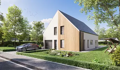 Maison neuve, 166 m²
