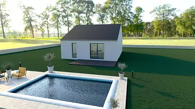 Maison neuve, 75 m²