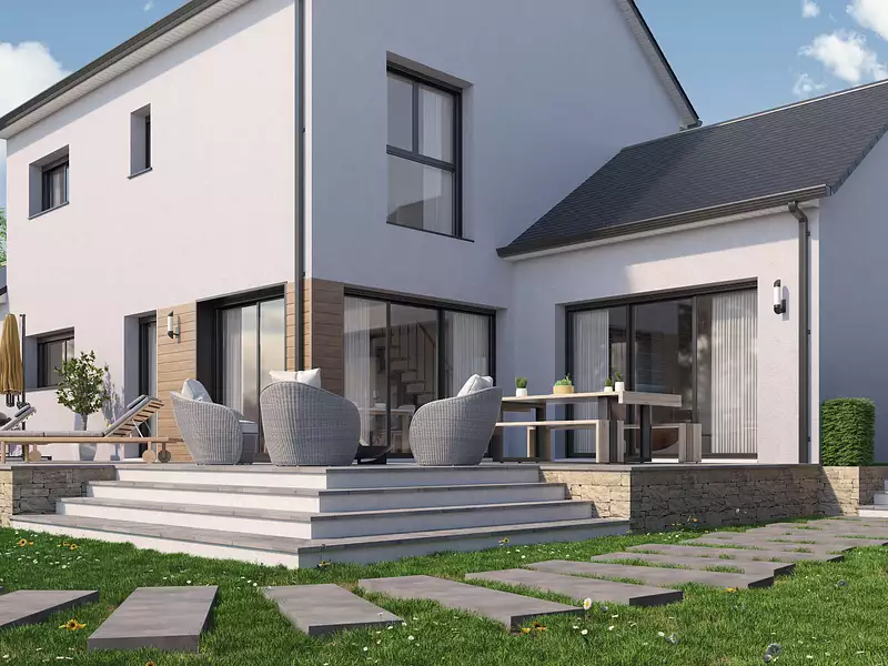 Maison neuve, 145 m² - Marcilly-sur-Vienne (37800)