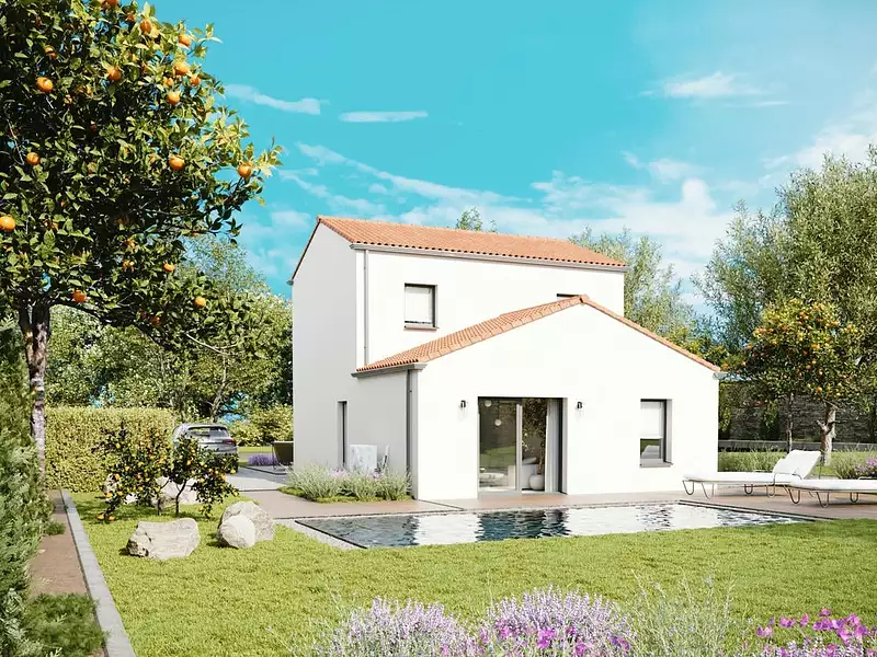 Maison neuve, 90 m² - Vérines (17540)
