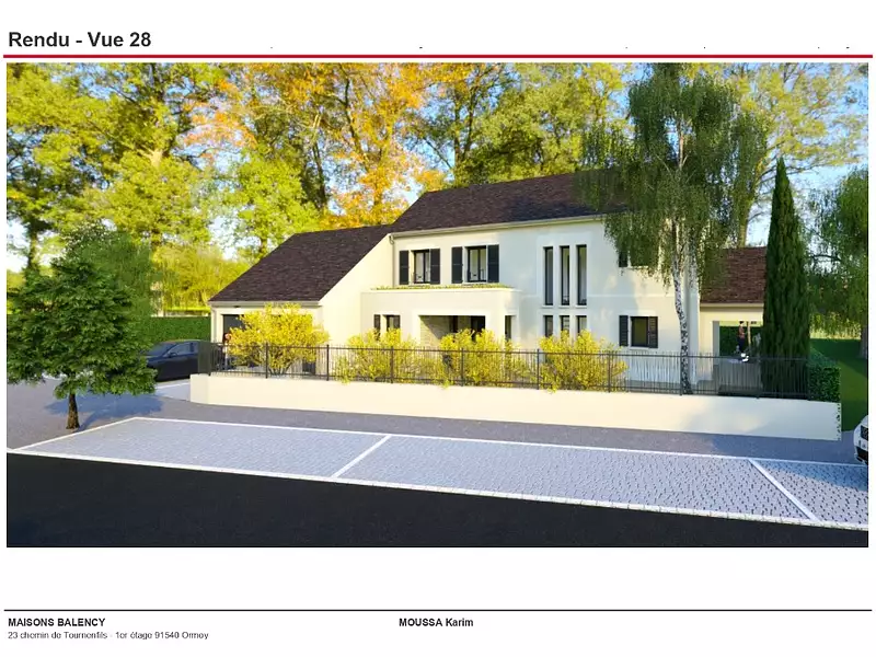 Maison neuve, 150 m² - Saint-Fargeau-Ponthierry (77310)