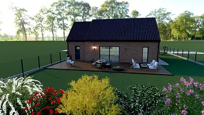 Maison neuve, 61 m²