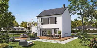 Maison neuve, 86,78 m²