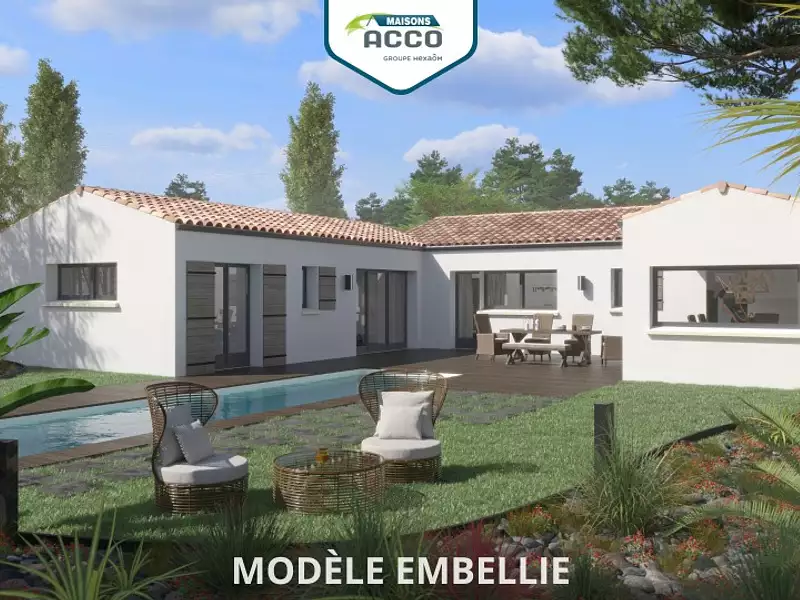 Maison neuve, 115 m² - Longèves (17230)
